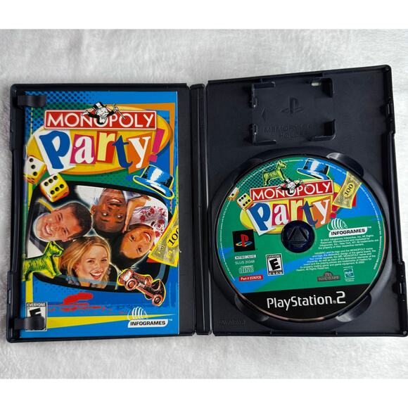 Monopoly Party Video Game (Sony PlayStation 2, 2002) – Complete CIB - PS2 - Picture 3 of 7